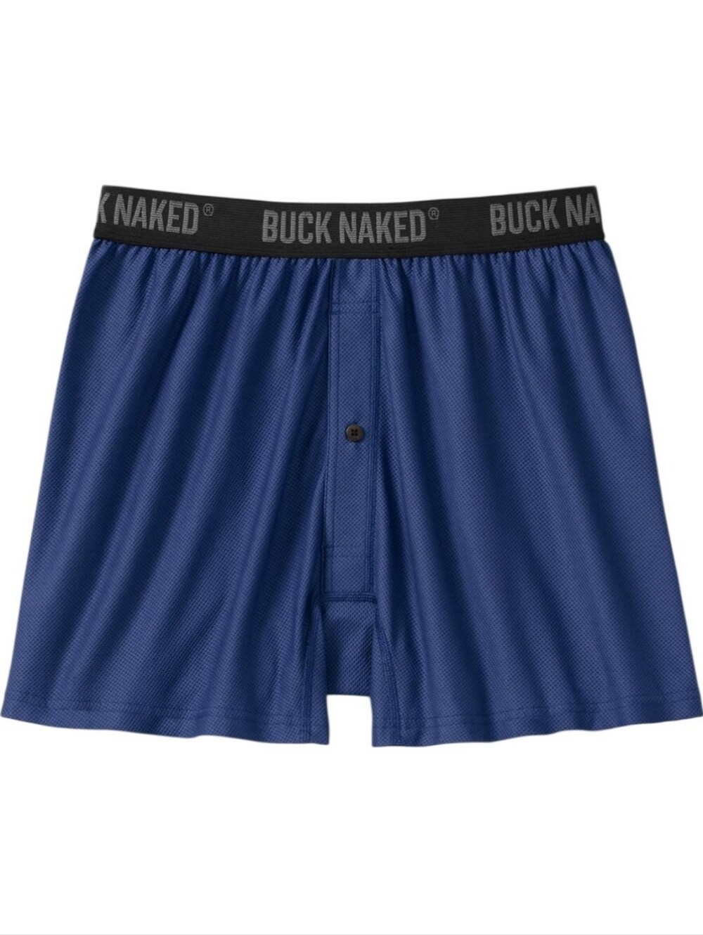 Men's Buck Naked Boxers Dark Cobalt Sz Large NWT